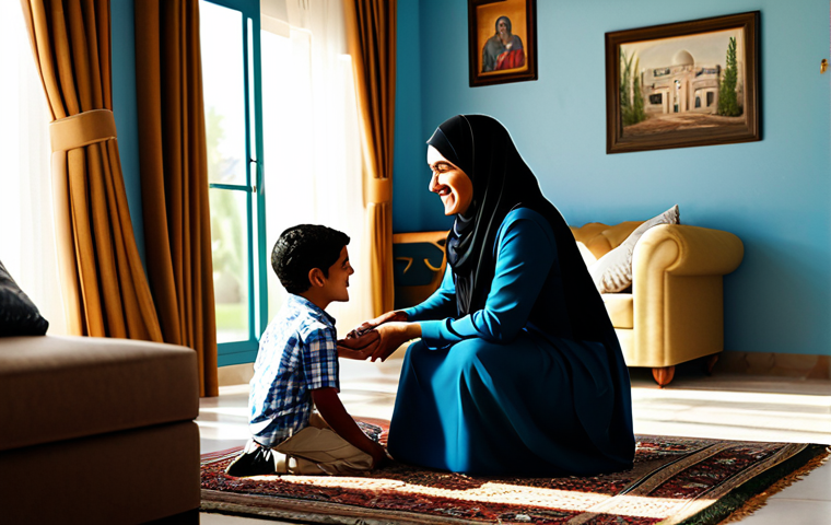 사회복지사 지역 복지 연구 사례 - Empowering Families**

"A professional social worker in modest attire, engaging with a happy, fully ...