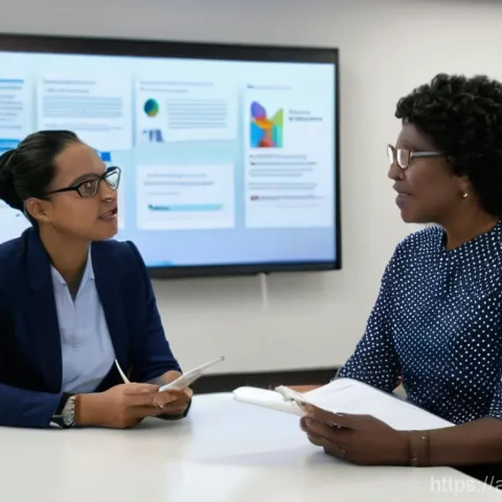 사회복지사 보수 교육 필수 항목 - **Prompt:** A diverse group of social workers, men and women of various ages, are engaged in a vibra...