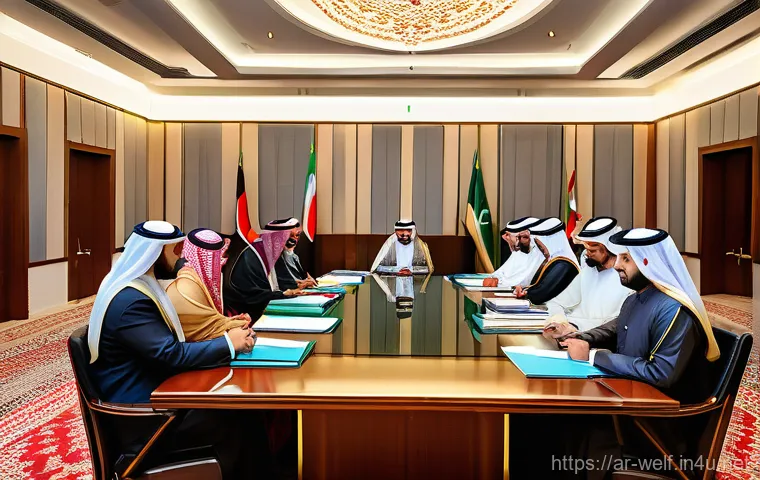 사회복지사 윤리적 딜레마 해결 사례 - A compassionate male Arab social worker, dressed in a professional yet approachable modest shirt and...